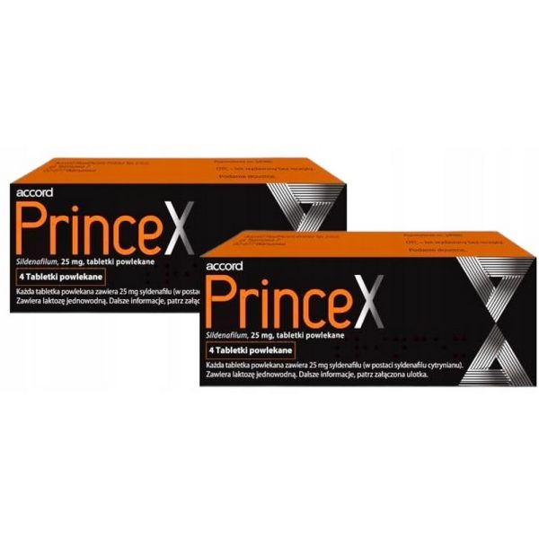 2 cutii PrinceX (8 comprimate) - efect imediat