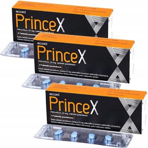 3 cutii PrinceX (12 comprimate) - efect imediat
